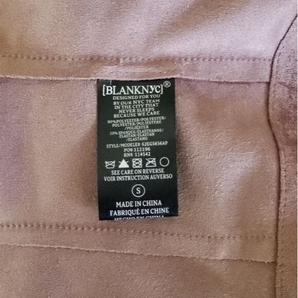 BLANK NYC Westley Sueded Stretchy Jacket - Picture 9 of 16